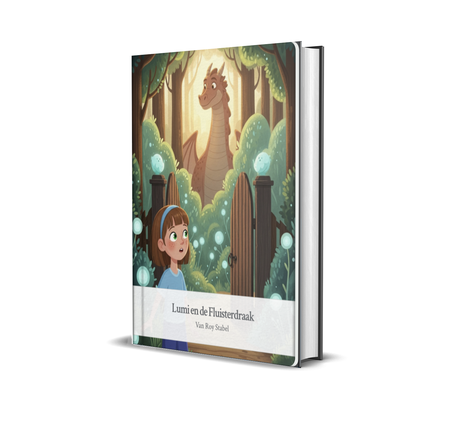 Driedimensionale weergave van een persoonlijk kinderboek