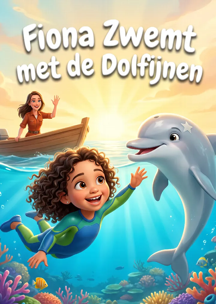 Fiona Zwemt met de Dolfijnen